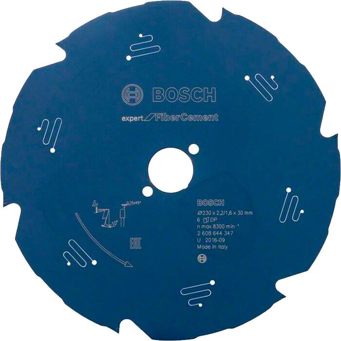 Пиляльний диск Bosch Expert for Fiber Cement 230x30x2.2/1.6x6T (2608644347)