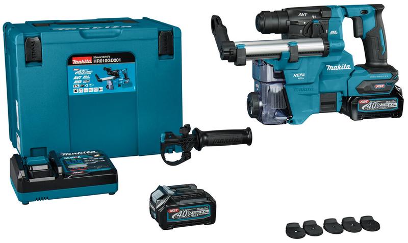 Акумуляторний перфоратор Makita XGT HR010GD201