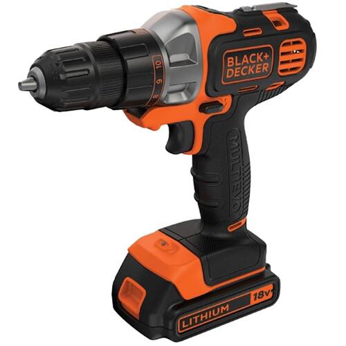 Багатофункціональний дриль-гайкокрут Black   Decker Multievo MT218K