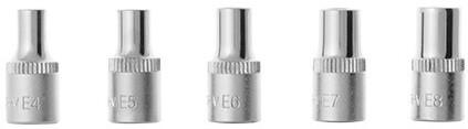 Набір інструментів Intertool STORM 1/2 "1/4" 111 од. Cr-V (ET-8111)