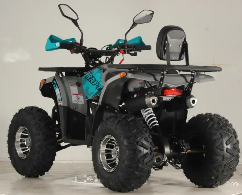 Квадроцикл Forte ATV125P (сіро-блакитний) (129956)