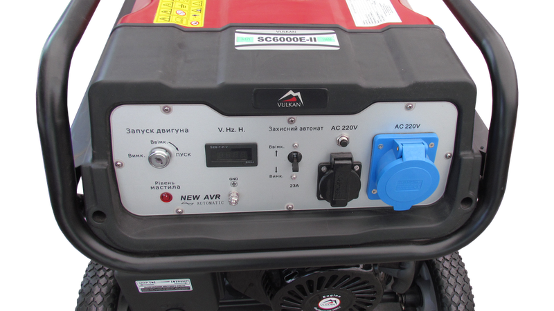 Генератор бензиновий 5 кВт Vulkan SC6000E-II (SC6000E-II) 34171