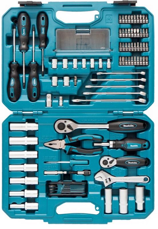 Набір ручного інструменту Makita, 87 шт (E-08458)