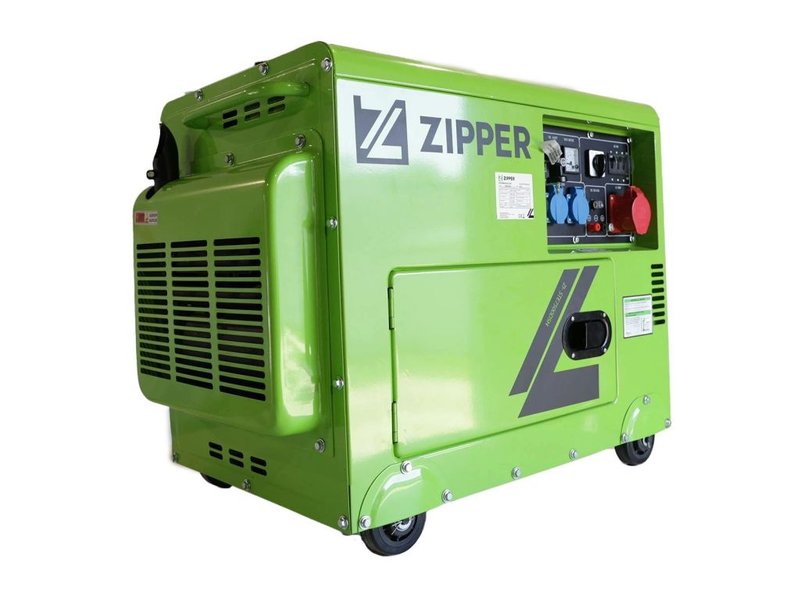 Дизельний генератор Zipper ZI-STE7500DSH + металева каністра 20 л
