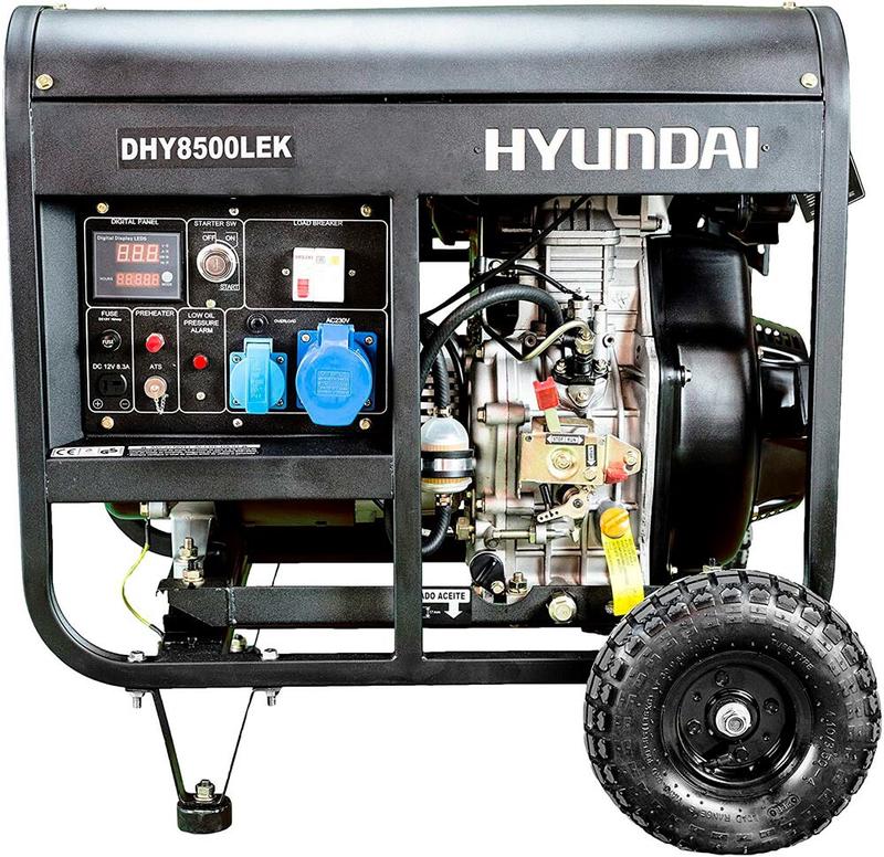 Дизельний генератор Hyundai DHY8500LEK (34013)