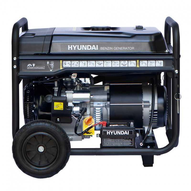 Бензиновий генератор Hyundai HY 10100LEK-T