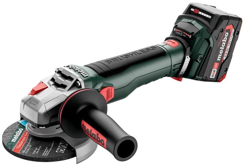 Акумуляторна кутова шліфувальна машина Metabo WB 18 LT BL 11-125 Quick (613054650)
