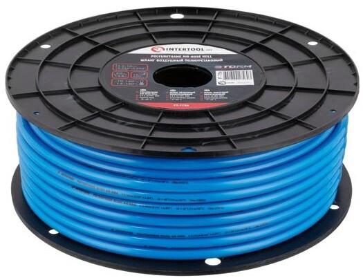Шланг прямий поліуретановий Intertool STORM 6.5х10 мм, 50 м (PT-1756)