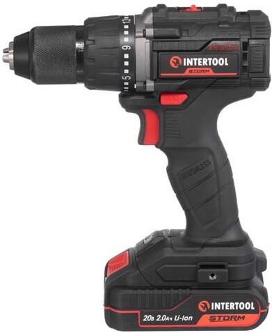 Акумуляторний дриль-шурупокрут INTERTOOL WT-0360