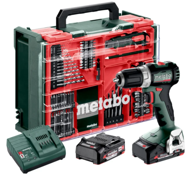 Акумуляторний дриль-шурупокрут Metabo BS 18 L BL Set (613155710)