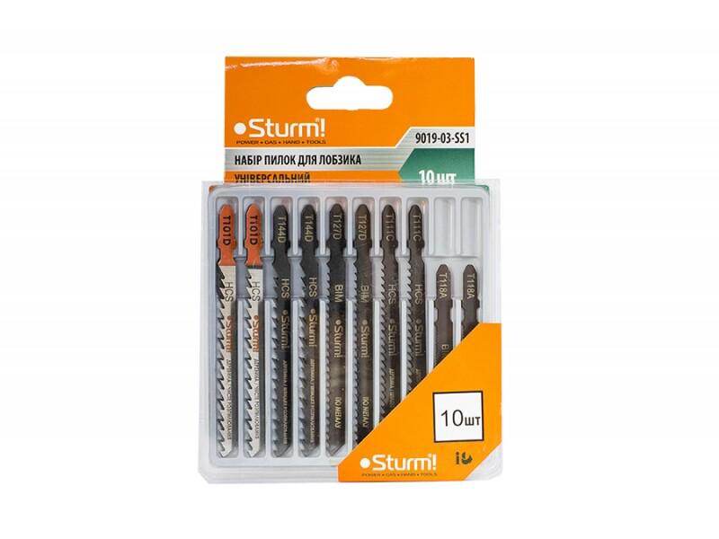 Набір пилок для лобзика Sturm 9019-03-SS1