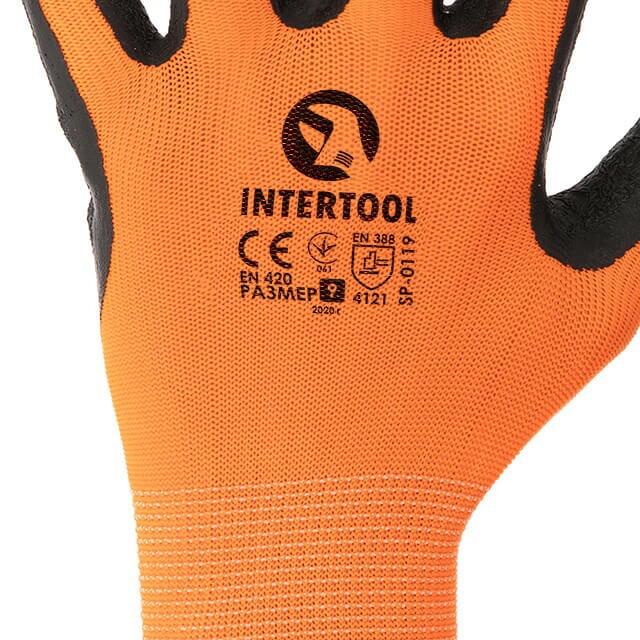 Рукавички Intertool (SP-0119)