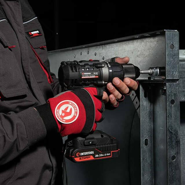 Акумуляторний дриль-шурупокрут INTERTOOL WT-0351