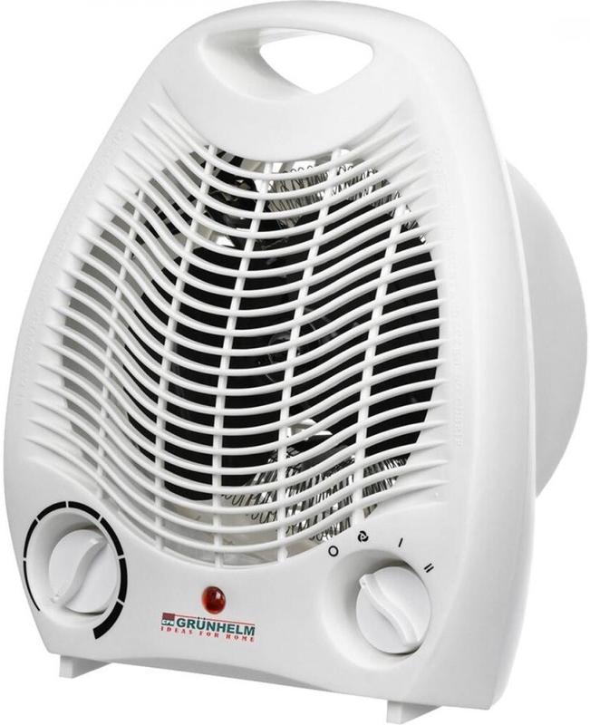 Тепловентилятор спіральний Grunhelm FH-03