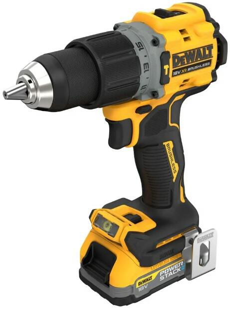 Дриль-шурупокрут акумуляторний безщітковий ударний DeWalt DCD805E1T+DCB183