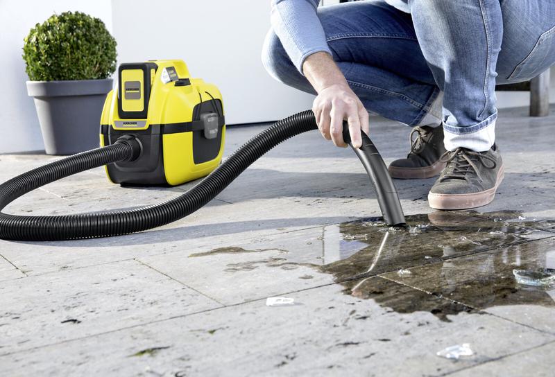 Господарський пилосос Karcher WD 1 Compact Battery (1.198-300.0) (без акумулятора і ЗП)