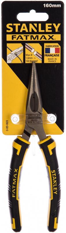 Плоскогубці з подовженими губками Stanley (0-89-869)