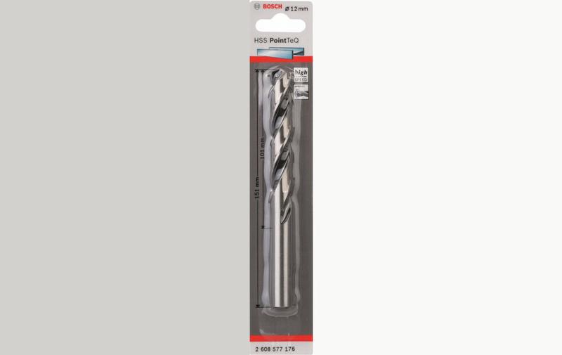Свердло Bosch 1 HSS PointTeQ 12 мм (2608577176)