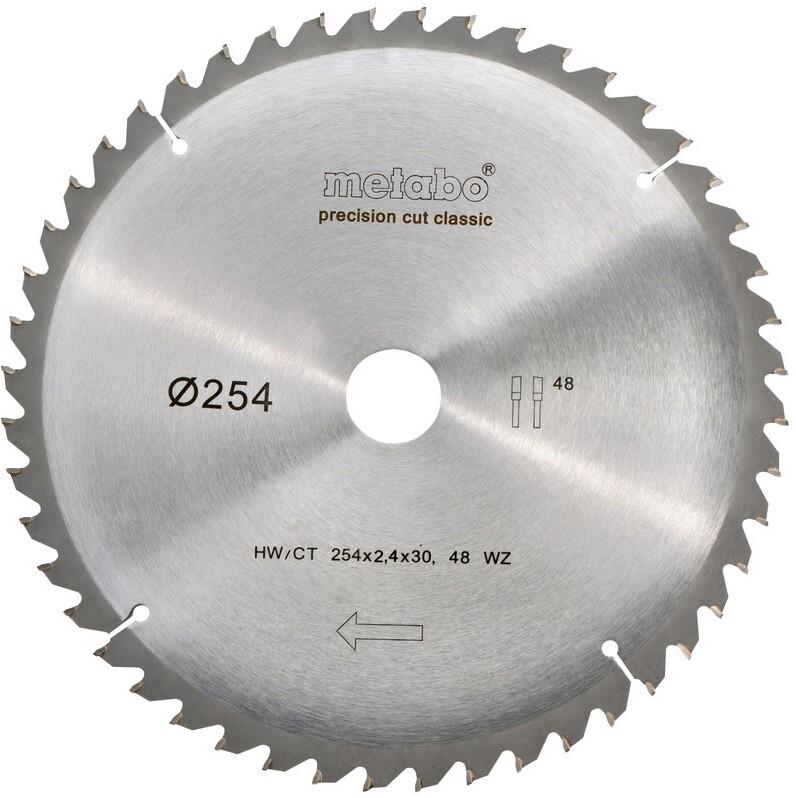 Пильний диск Metabo HW/CT 254x30 48 WZ 5 (628061000)