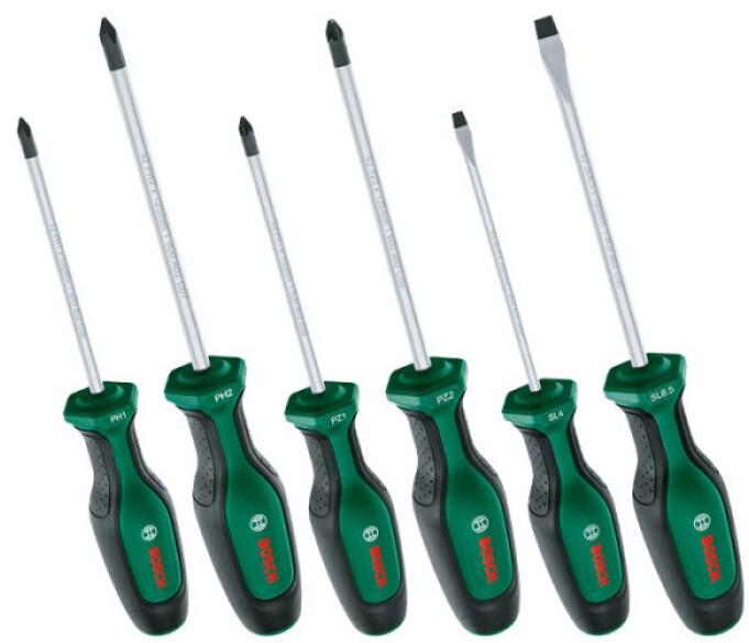 Набір викруток Bosch SL/PH/PZ, 6 шт. (1600A02BX7)