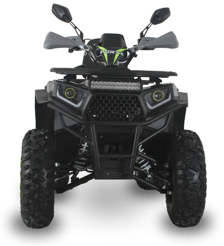 Квадроцикл Forte ATV200G (зелено-сірий) (133190)