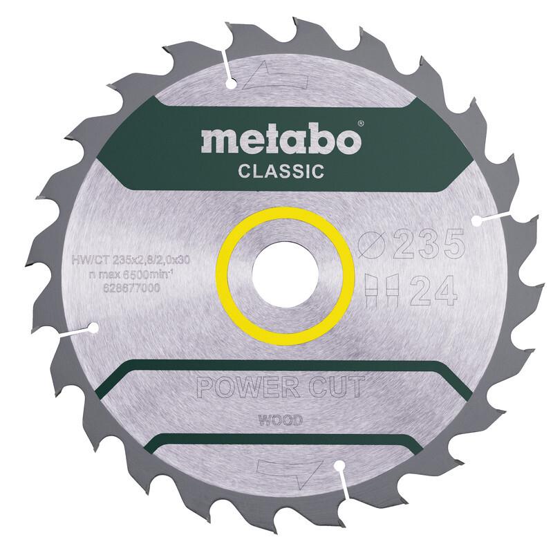 Пильний диск Metabo PowerCutClassic 235x3024WZ18°/B (628678000)