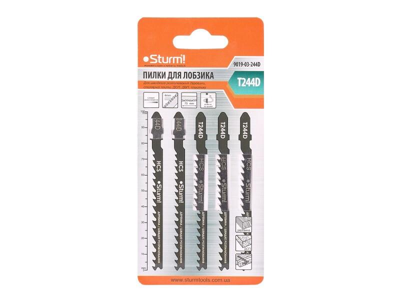 Пилки для лобзика Sturm 9019-03-244D