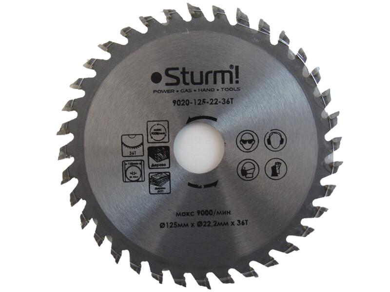 Диск пильний Sturm 9020-125-22-36T