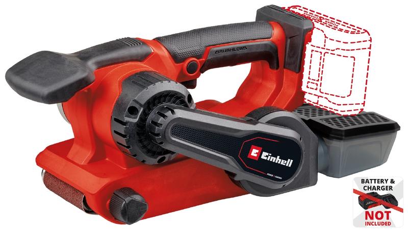 Шліфмашина стрічкова акумуляторна Einhell Professional TP-BS 18/457 Li BL - Solo (4466270)
