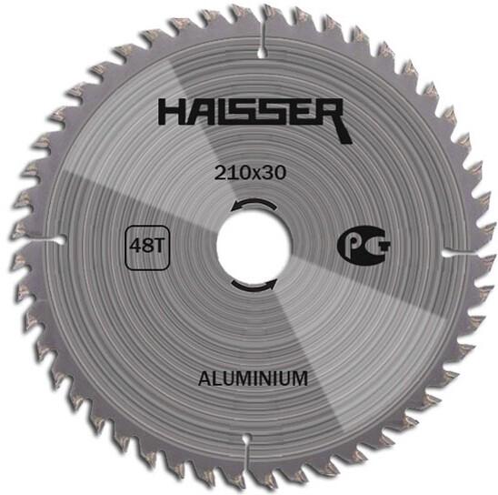 Диск пильний Haisser по алюмінію 210х30 48 зуб.