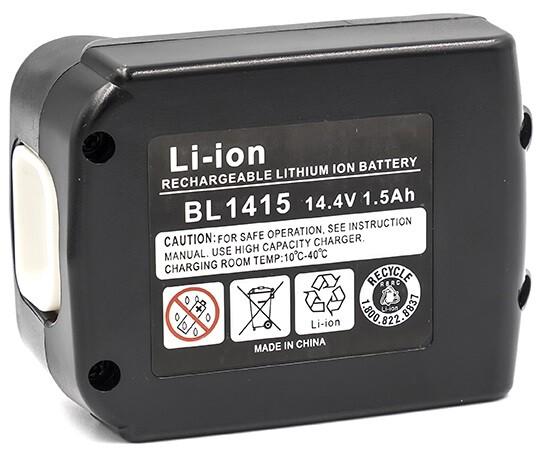 Акумулятор PowerPlant для шурупокрутів та електроінструментів MAKITA 14.4 V, 1.5 Ah, Li-ion (TB920631)