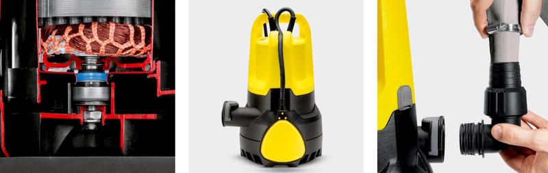 Дренажний насос для брудної води Karcher SP 16.000 Dirt (1.645-830.0)