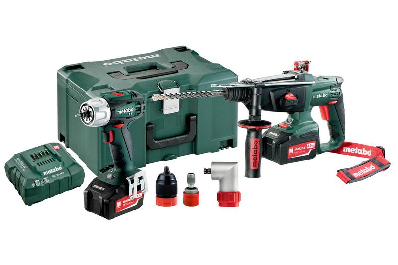 Набір Metabo Combo Set 2.3.2 18 V BSLTQ + KHA