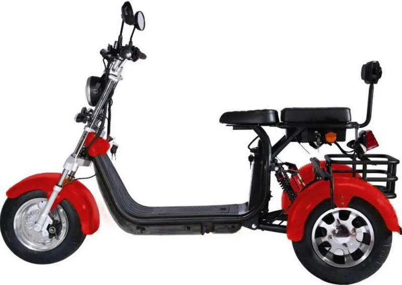 Електроскутер триколісний HECHT COCIS MAX RED