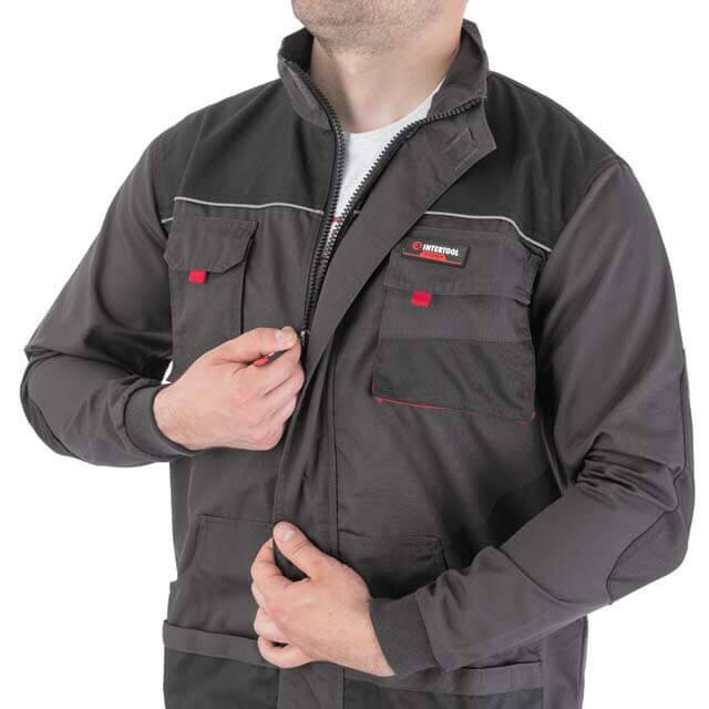 Куртка робоча, р.M Intertool (SP-3002)