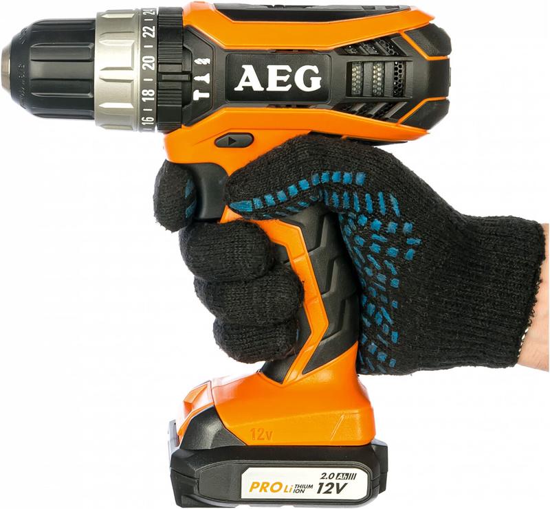 Дриль ударна акумуляторна AEG BSB12G3LI-202C AEG (4935451531)