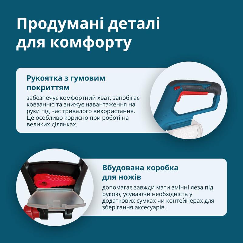 Акумуляторний багатофункційний тример KS MFT-20V set з АКБ 4А•год та зарядним пристроєм