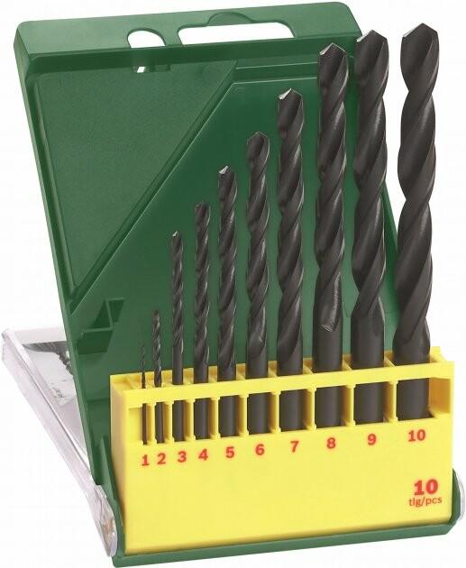 Набір свердел по металу Bosch HSS-R 10 шт. (2607019442)