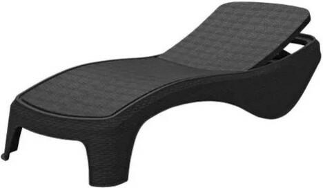 Шезлонг пластиковий HECHT PATONG GRAPHITE