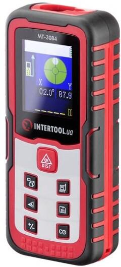 Далекомір лазерний Intertool 40 м кольоровий дисплей (MT-3084)