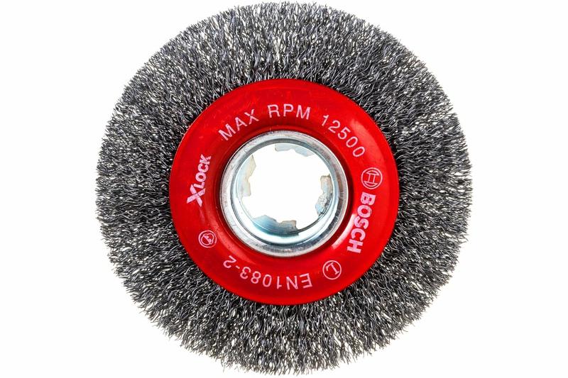 Кільцева щітка Bosch X-LOCK 115 мм, 0.3 мм (2608620732)