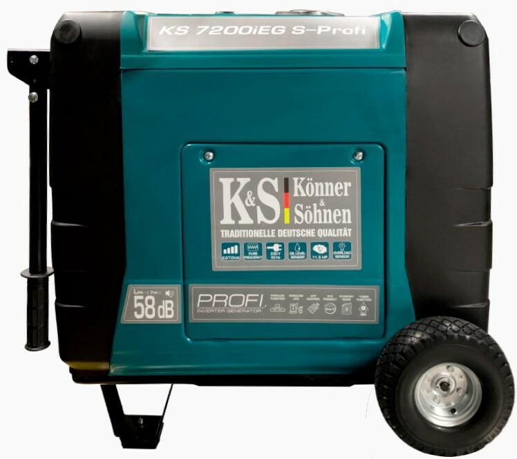 Інверторній генератор Konner Sohnen KS 7200iEG S-PROFI