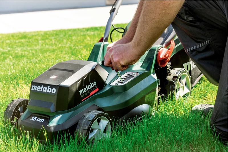 Акумуляторна газонокосарка Metabo RM 36-18 LTX BL 36 (601716650)