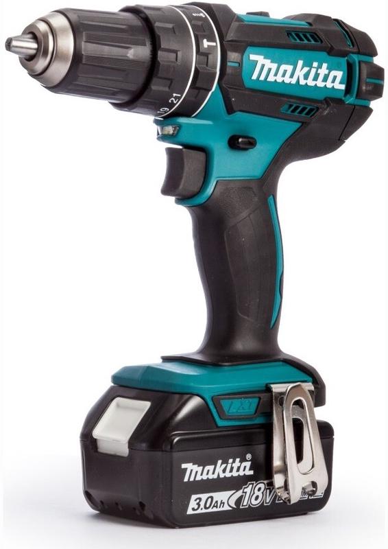 Акумуляторний ударний дриль-шурупокрут Makita DHP482RF