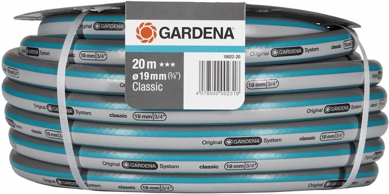 Шланг Gardena Classic 19 мм (3/4"), 20 м (18022-20)