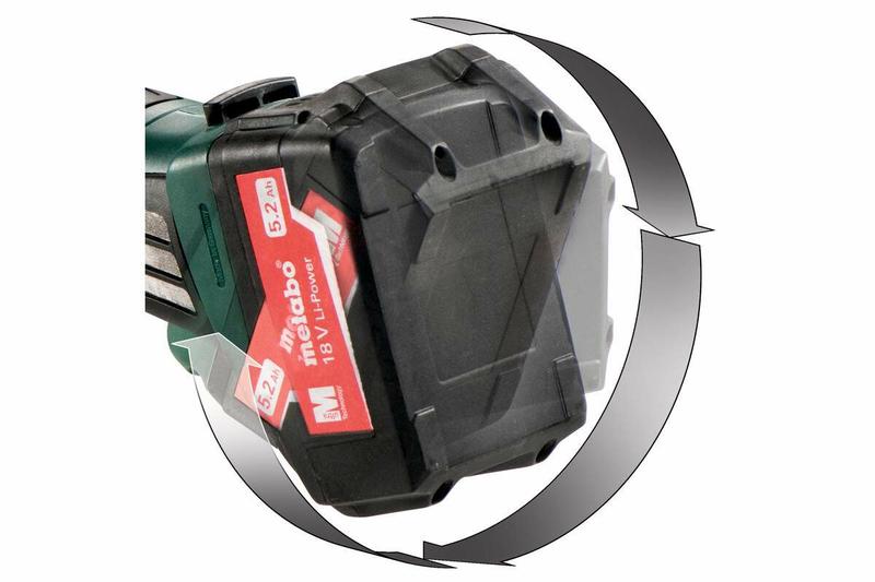 Акумуляторна шліфмашина Metabo W 18 LTX 125 (602174890) (без акумулятора і ЗП)