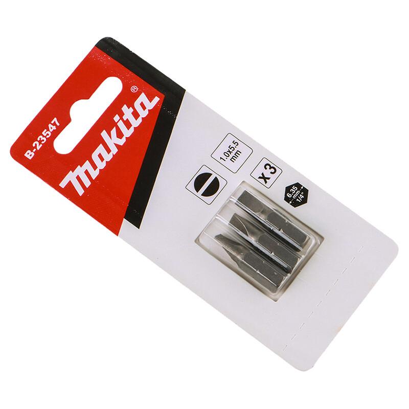 Біта Makita SL1.0x5.5, 3 шт. (B-23547)