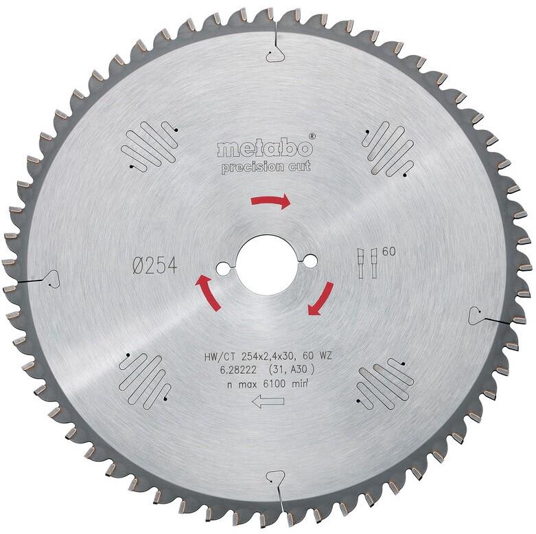 Пильний диск Metabo 220x30, HW/CT 36 WZ (628042000)