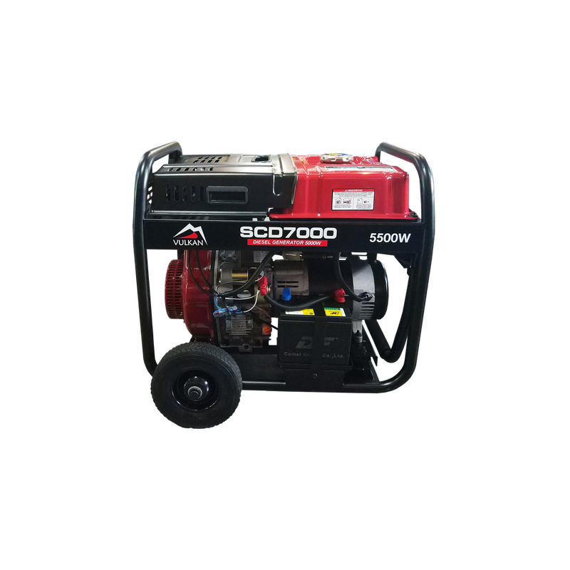 Генератор дизельний 5 кВт Vulkan SCD7000TЕ (SCD7000TЕ) 34415
