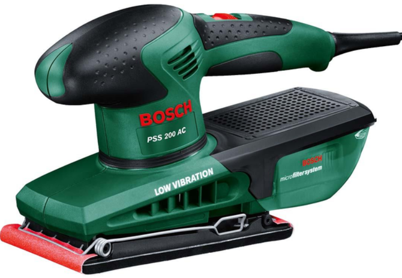 Вібраційна шліфувальна машина Bosch PSS 200 AC (0603340100)